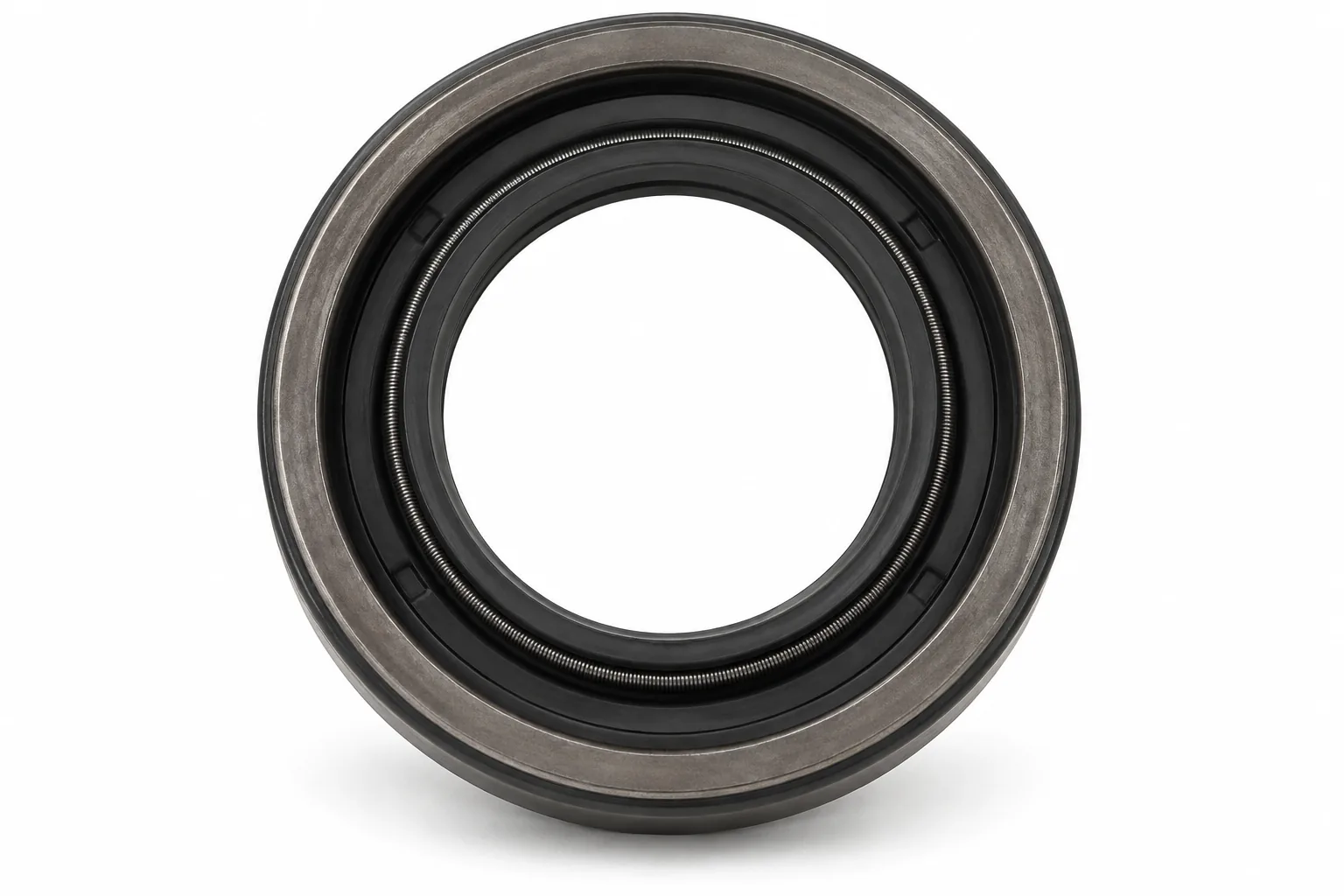 Image 4: AI-generated representative R-drive wheel seal, rear view; not the actual used item.