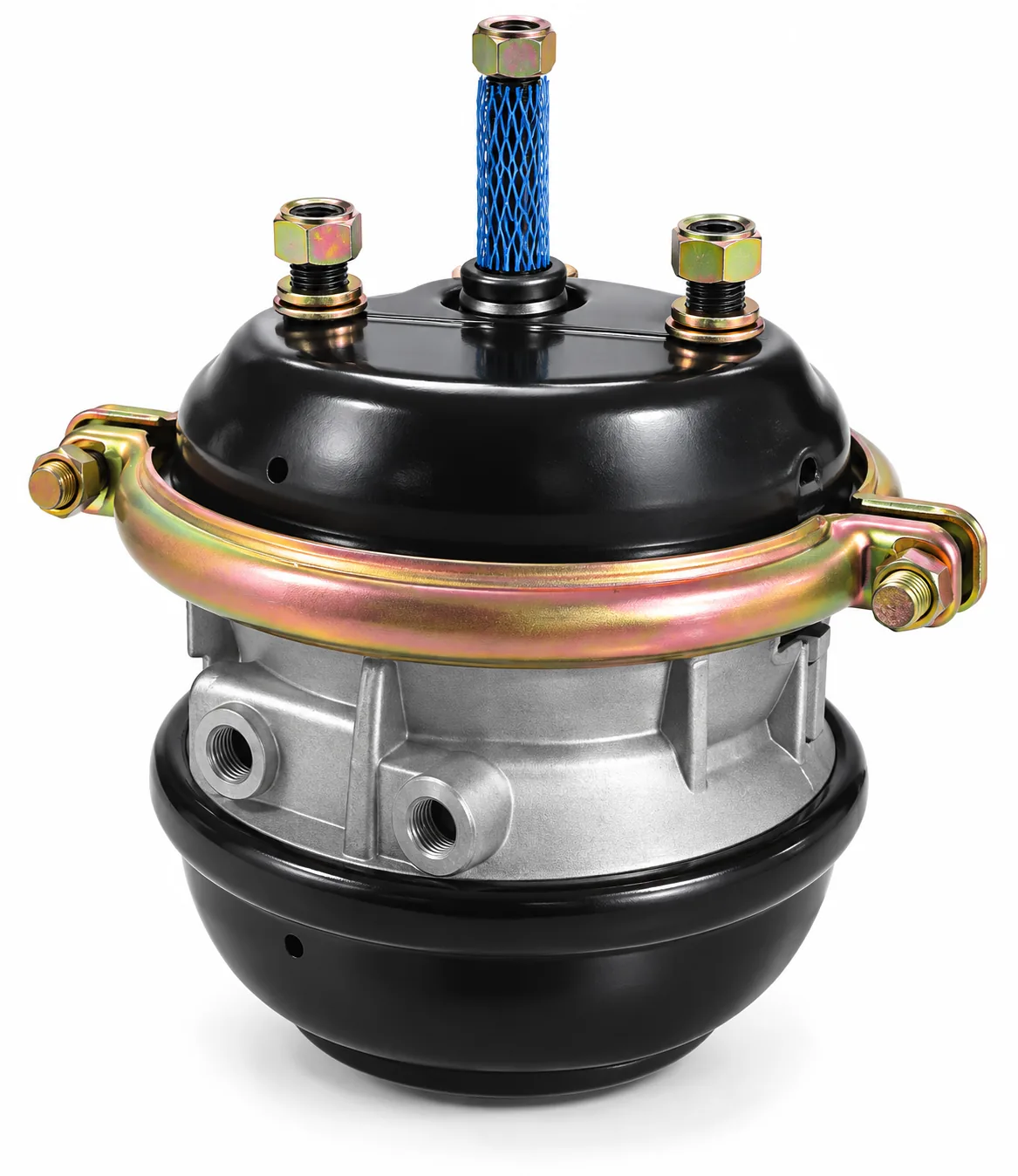 Image 4: AI-generated representative angled view of a generic 30/30 LS brake chamber; not the actual used part.
